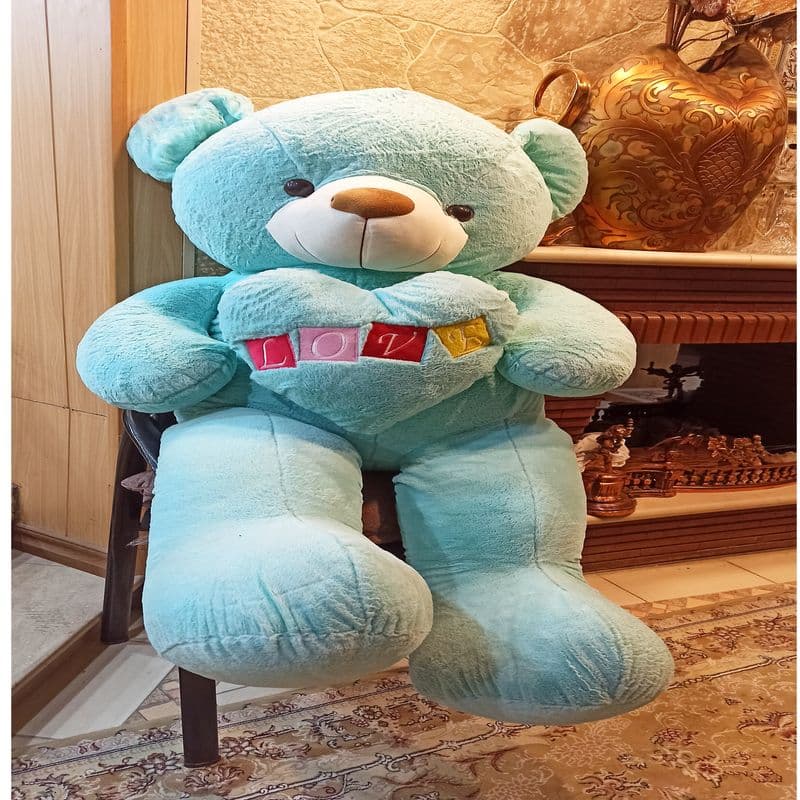 عروسک خرس پولیشی خزی بزرگ