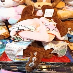 عروسک لبوبو پتو دار پتو بالشتی